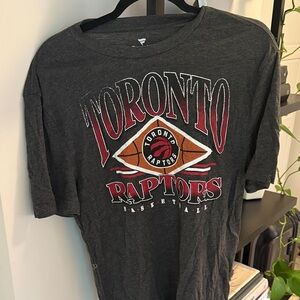 Fanatics Toronto Raptors Charcoal Tee